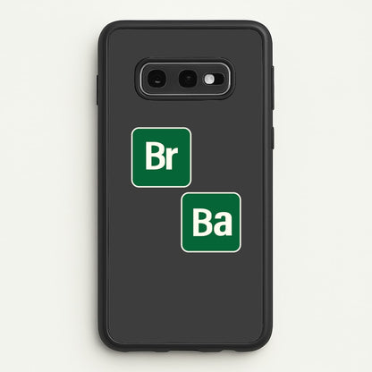 Periodic Table  - Breaking Bad Phone Case for Galaxy S10e