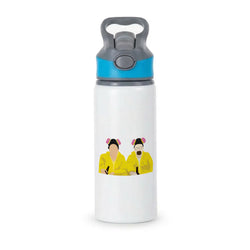 Walter And Jesse Active Water Bottle - Blue