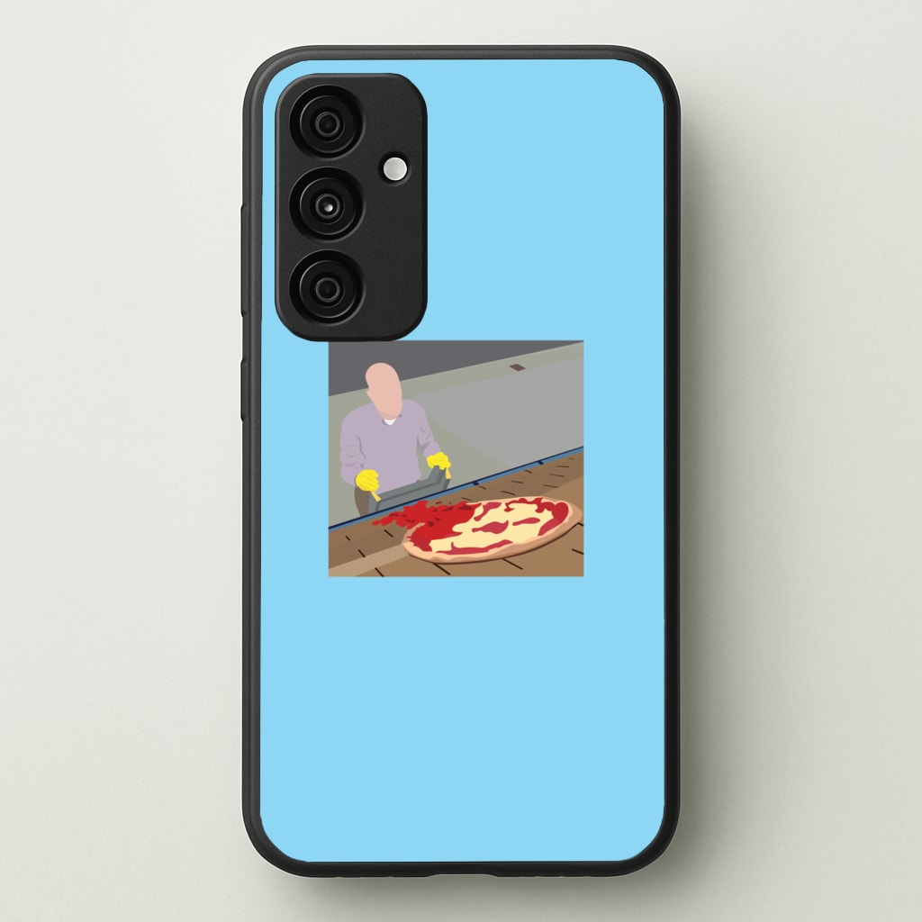 Pizza On The Roof  - Breaking Bad Phone Case for Galaxy A55