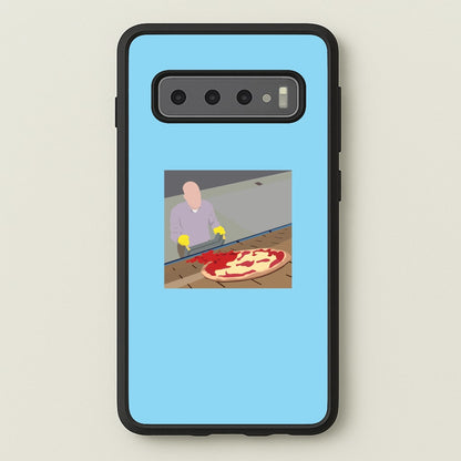 Pizza On The Roof  - Breaking Bad Phone Case for Galaxy S10
