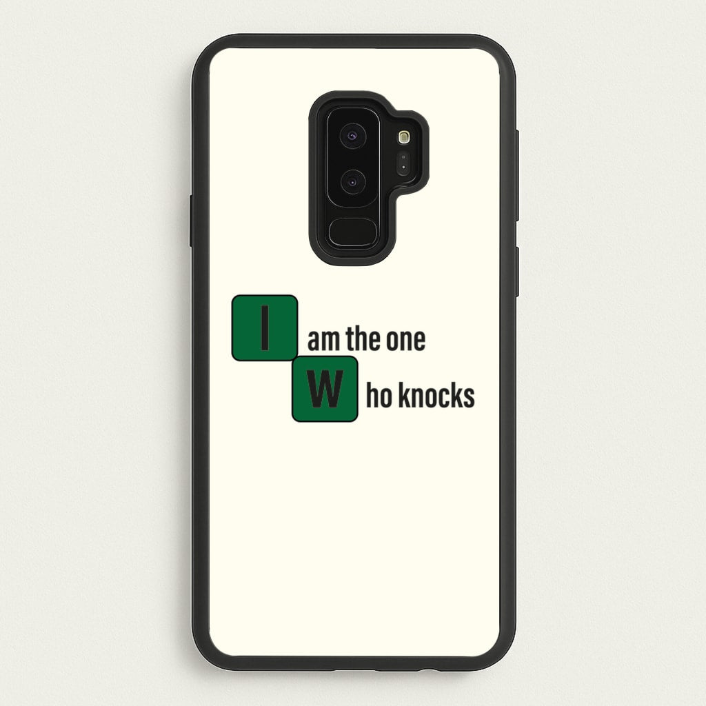 I Am The One Who Knocks  - Breaking Bad Phone Case for Galaxy S9 Plus
