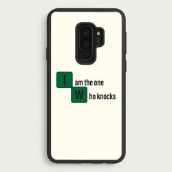 I Am The One Who Knocks  - Breaking Bad Phone Case for Galaxy S9 Plus