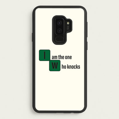 I Am The One Who Knocks  - Breaking Bad Phone Case for Galaxy S9 Plus