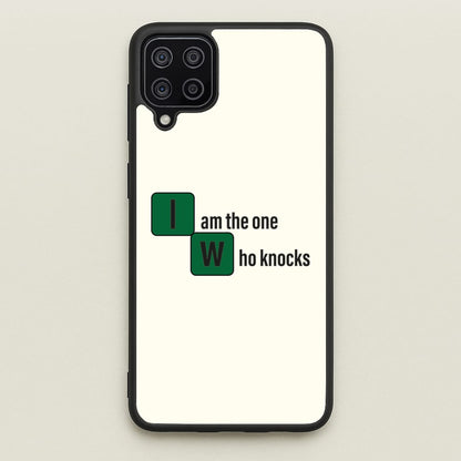 I Am The One Who Knocks  - Breaking Bad Phone Case for Galaxy A12