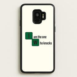 I Am The One Who Knocks  - Breaking Bad Phone Case for Galaxy S9