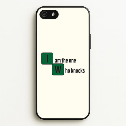 I Am The One Who Knocks  - Breaking Bad Phone Case for iPhone 5 / 5s / SE 2016
