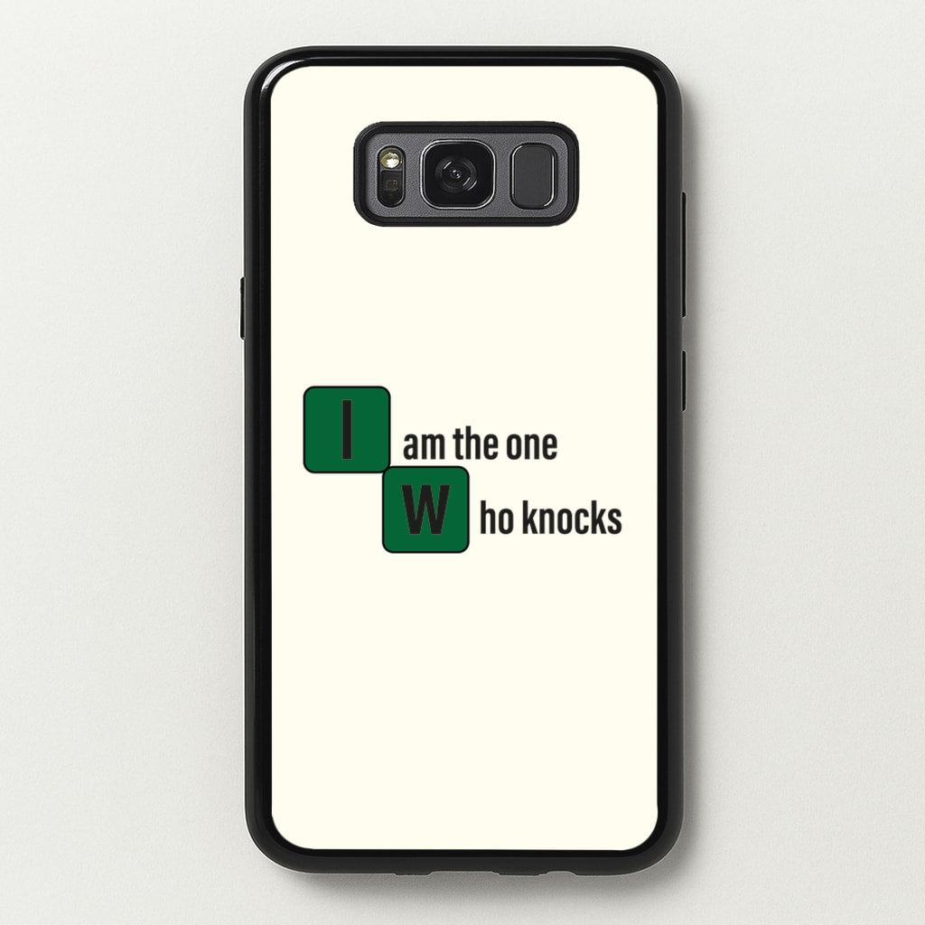 I Am The One Who Knocks  - Breaking Bad Phone Case for Galaxy S8 Plus