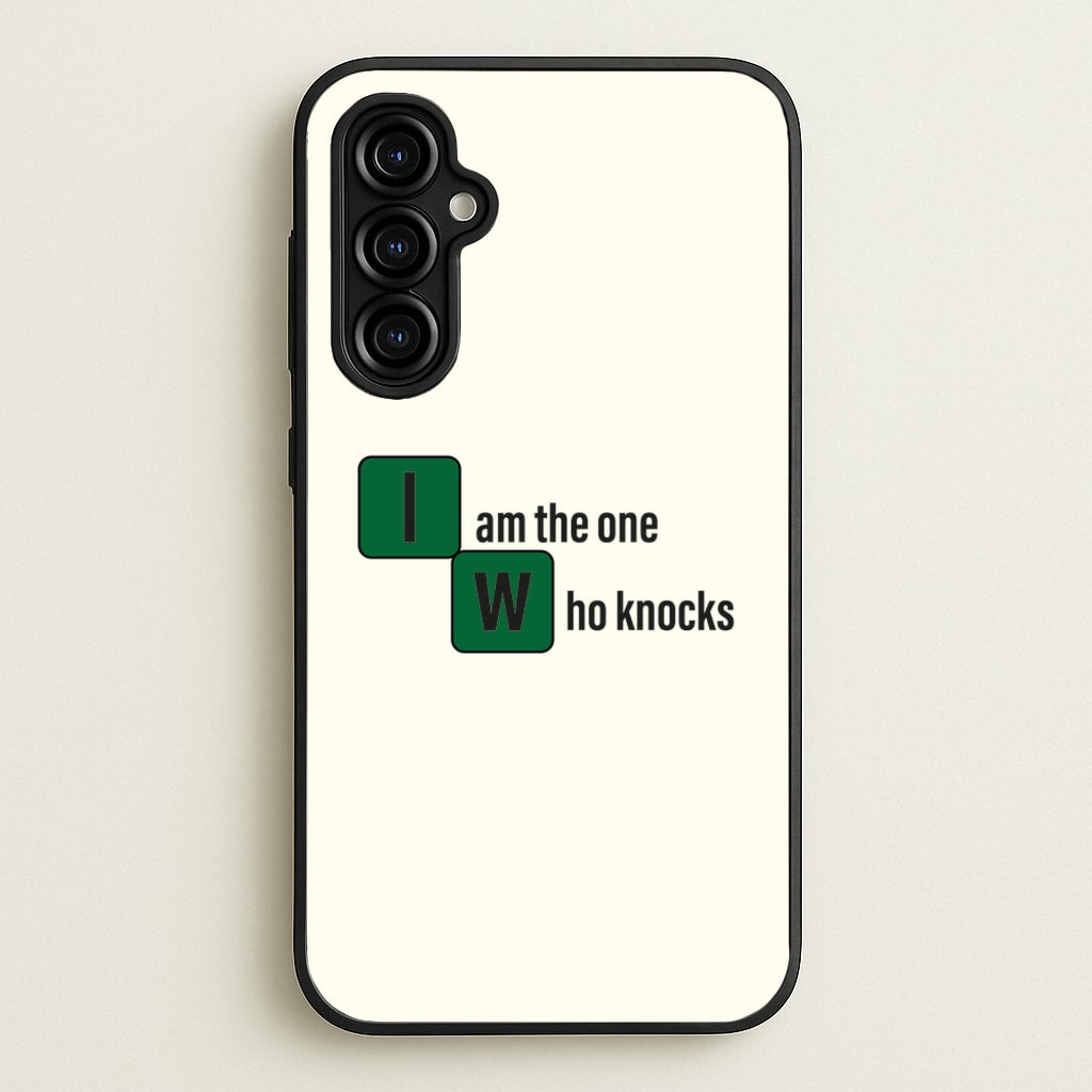 I Am The One Who Knocks  - Breaking Bad Phone Case for Galaxy A54