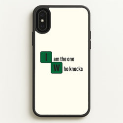 I Am The One Who Knocks  - Breaking Bad Phone Case for iPhone XS Max