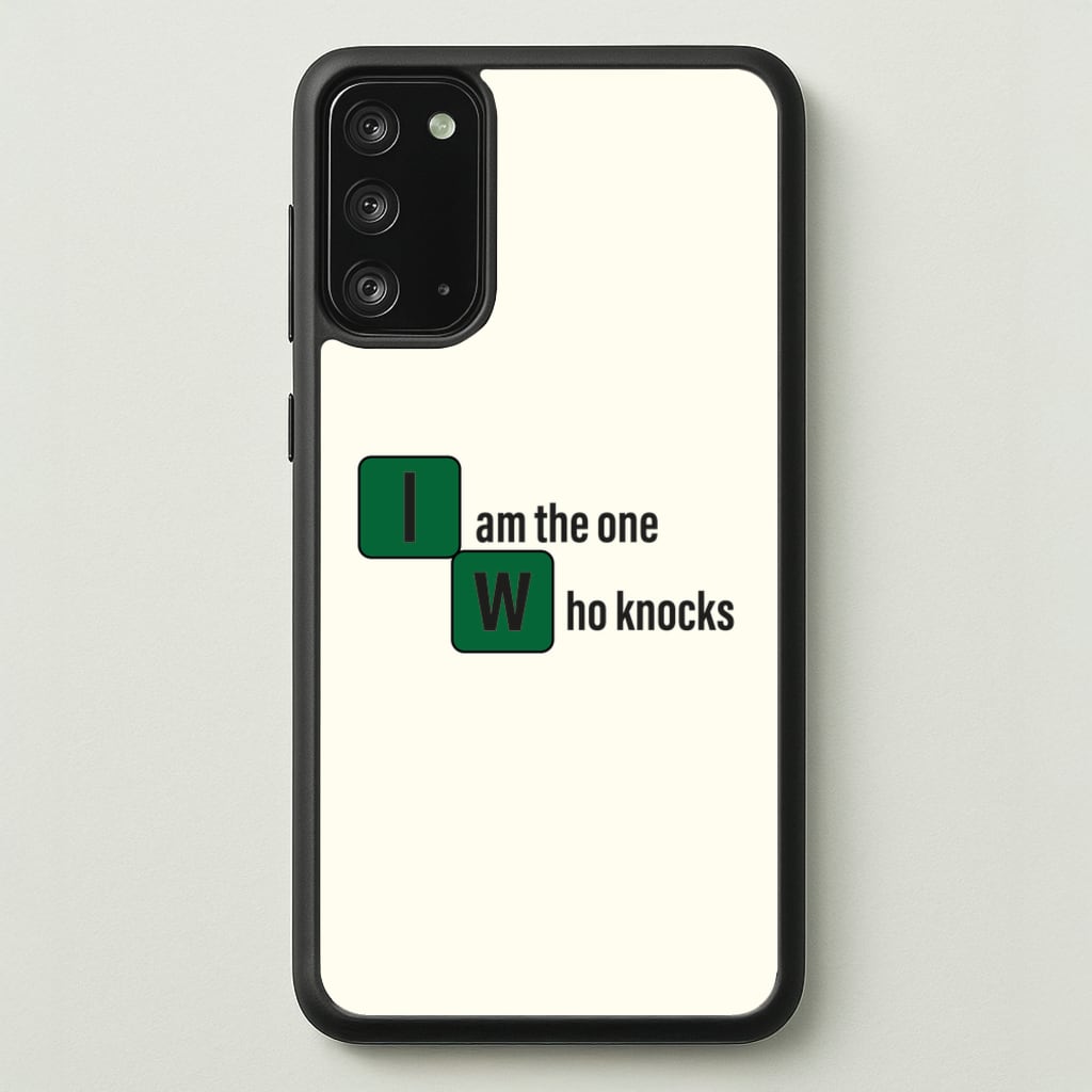I Am The One Who Knocks  - Breaking Bad Phone Case for Galaxy Note 20