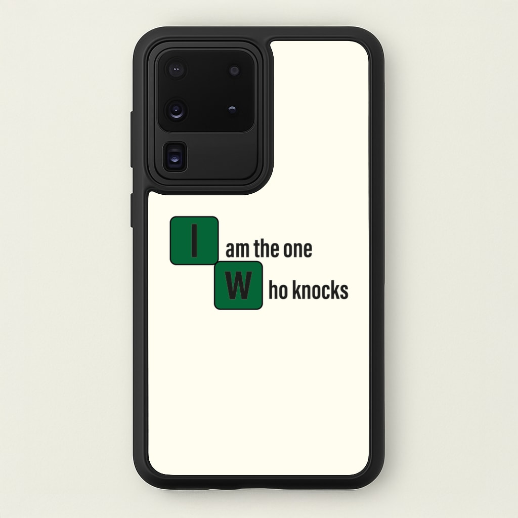 I Am The One Who Knocks  - Breaking Bad Phone Case for Galaxy S20 Ultra