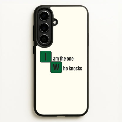 I Am The One Who Knocks  - Breaking Bad Phone Case for Galaxy A56