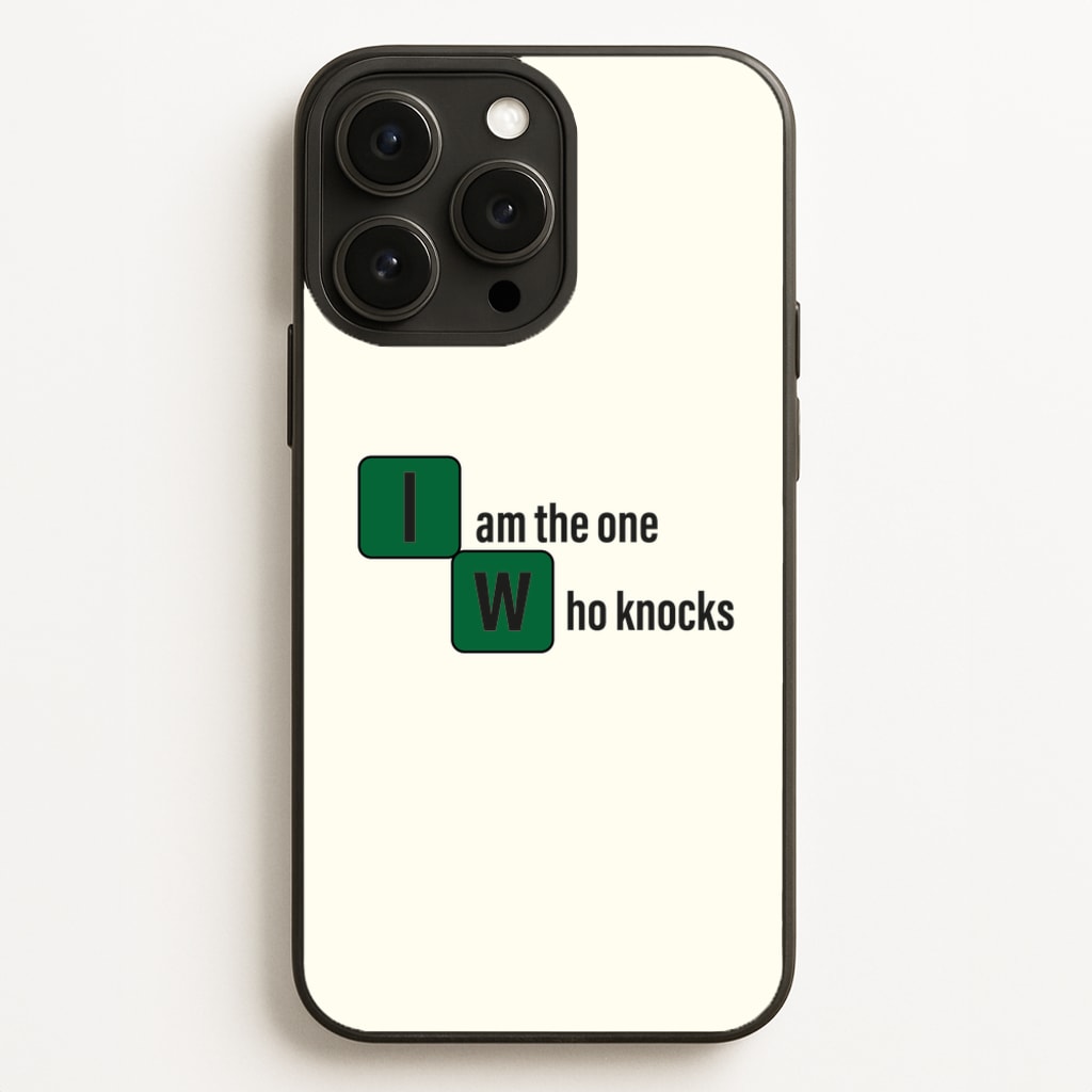 I Am The One Who Knocks  - Breaking Bad Phone Case for iPhone 12 Pro Max