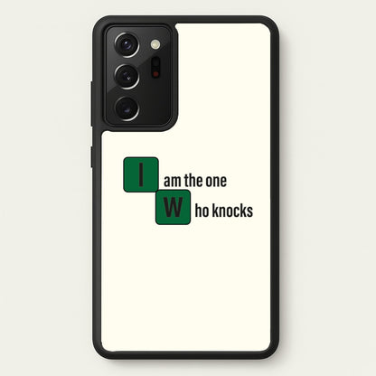I Am The One Who Knocks  - Breaking Bad Phone Case for Galaxy Note 20 Ultra
