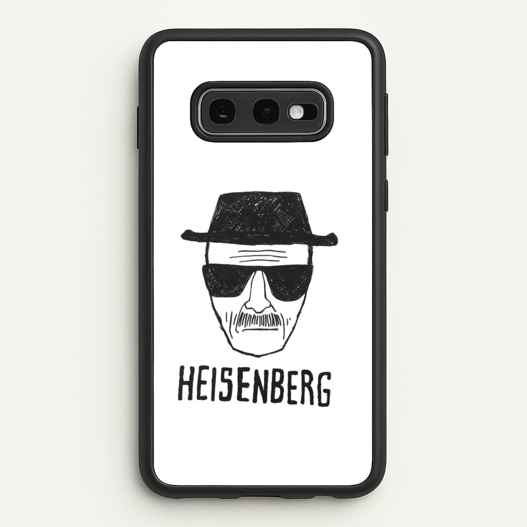 Heisenberg  - Breaking Bad Phone Case for Galaxy S10e
