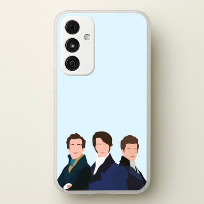 Regency Era Boys  - Bridgerton Phone Case for Galaxy A55