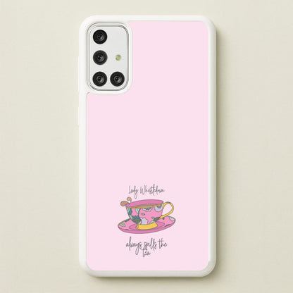 Lady Whistledown  - Bridgerton Phone Case for Galaxy A71