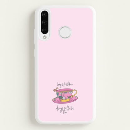 Lady Whistledown  - Bridgerton Phone Case for Huawei P30 Pro