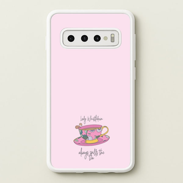 Lady Whistledown  - Bridgerton Phone Case for Galaxy S10