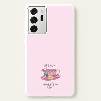 Lady Whistledown  - Bridgerton Phone Case for Galaxy Note 20 Ultra