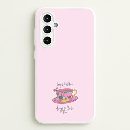 Lady Whistledown  - Bridgerton Phone Case for Galaxy A14