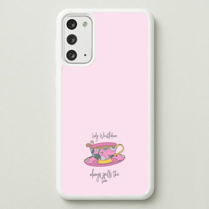 Lady Whistledown  - Bridgerton Phone Case for Galaxy Note 20