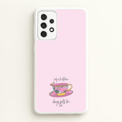Lady Whistledown  - Bridgerton Phone Case for Galaxy A52 / A52s