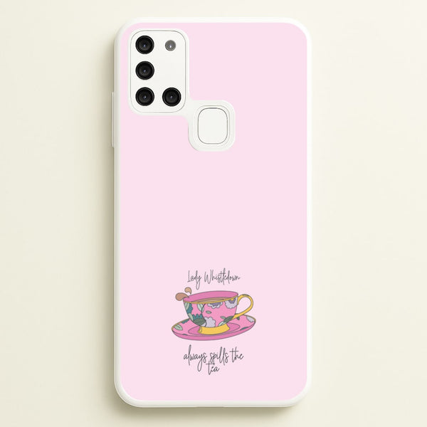 Lady Whistledown  - Bridgerton Phone Case for Galaxy A21s