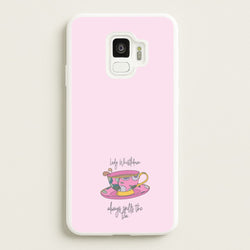 Lady Whistledown  - Bridgerton Phone Case for Galaxy S9
