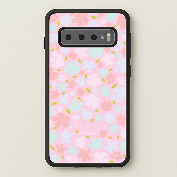 All Is Fair In Love And War  - Bridgerton Phone Case for Galaxy S10