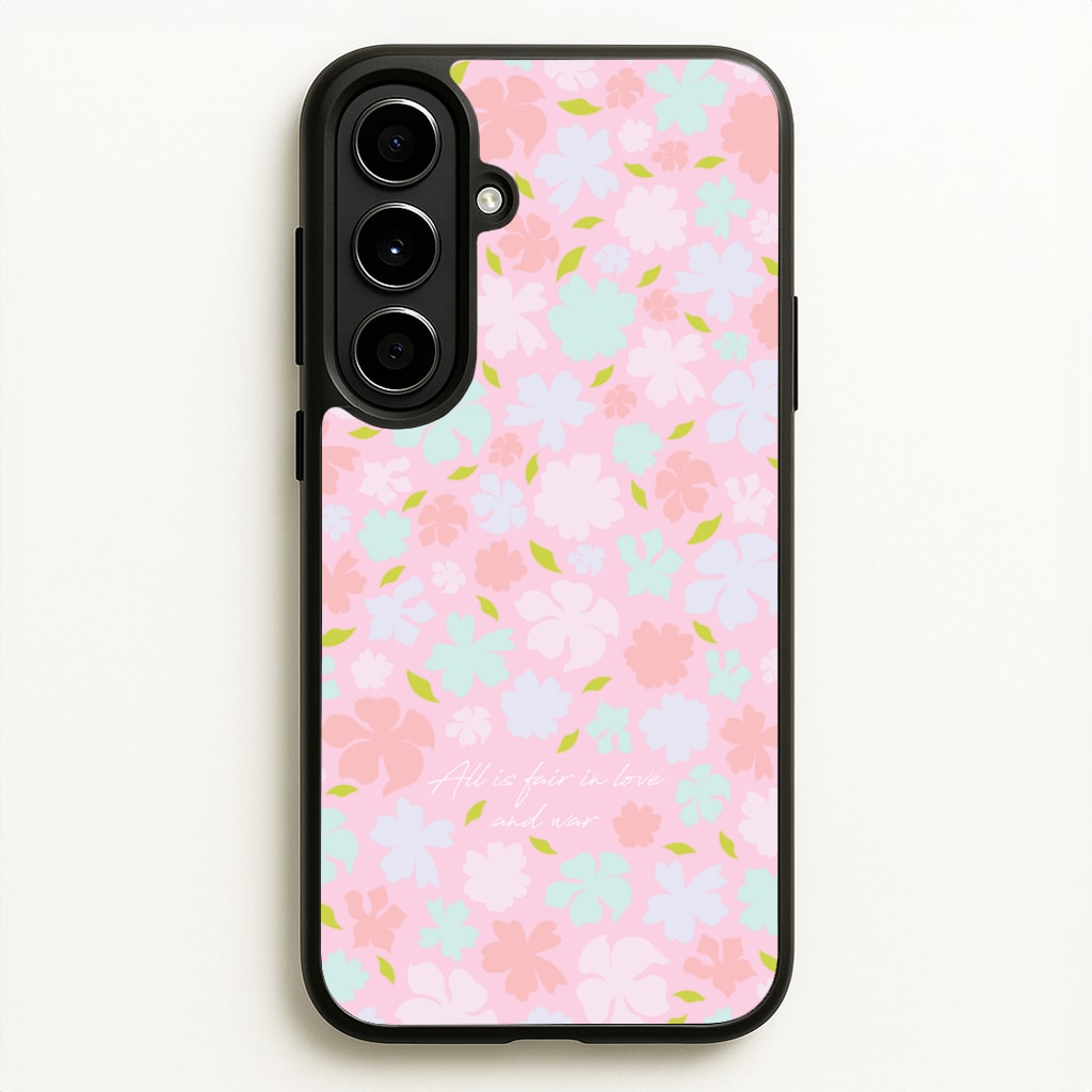 All Is Fair In Love And War  - Bridgerton Phone Case for Galaxy A56