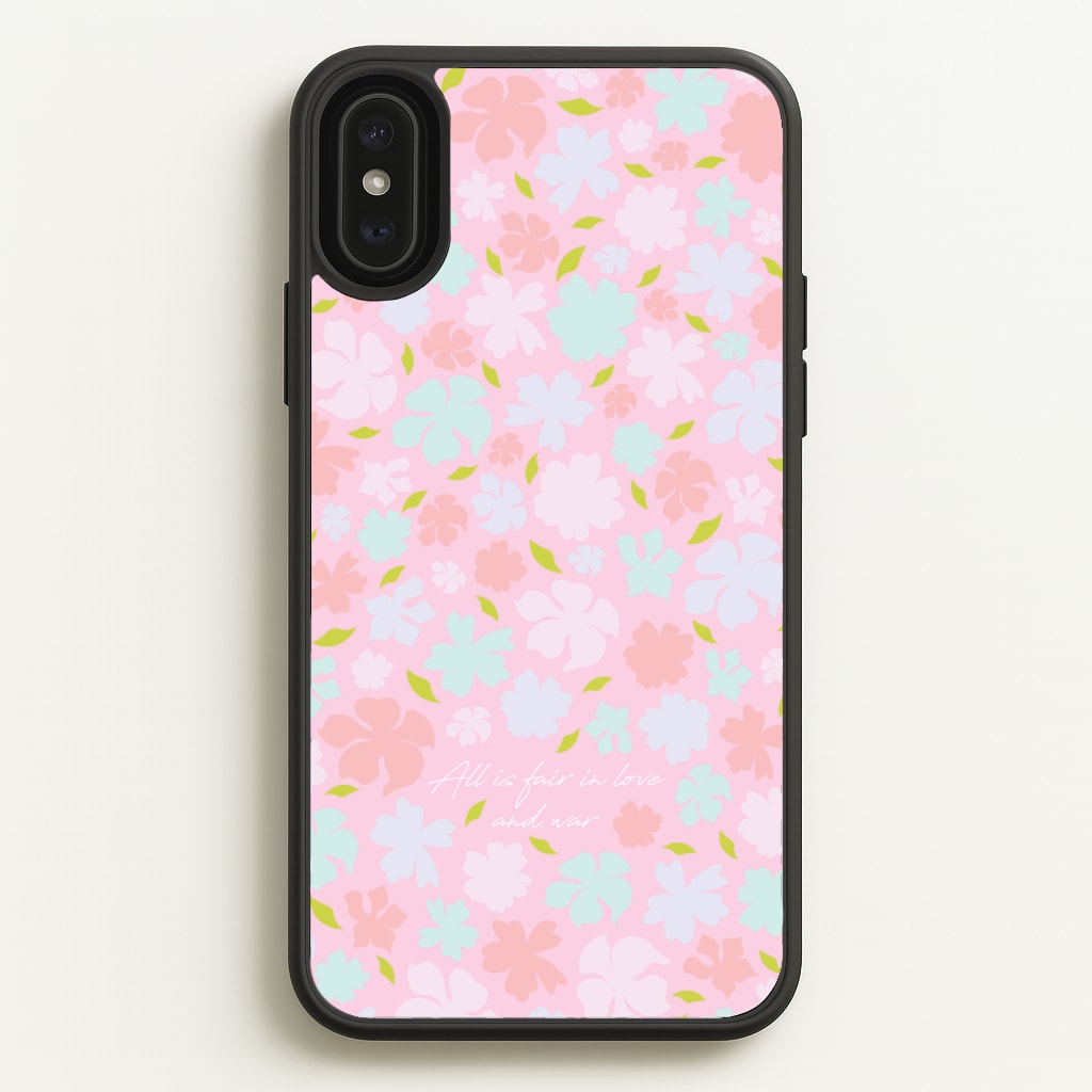 All Is Fair In Love And War  - Bridgerton Phone Case for iPhone XS Max