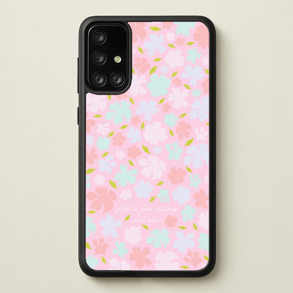 All Is Fair In Love And War  - Bridgerton Phone Case for Galaxy A71