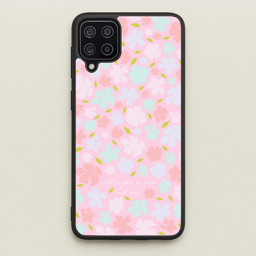 All Is Fair In Love And War  - Bridgerton Phone Case for Galaxy A12