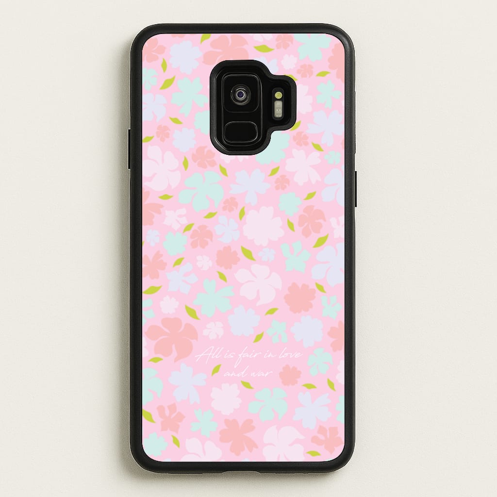 All Is Fair In Love And War  - Bridgerton Phone Case for Galaxy S9