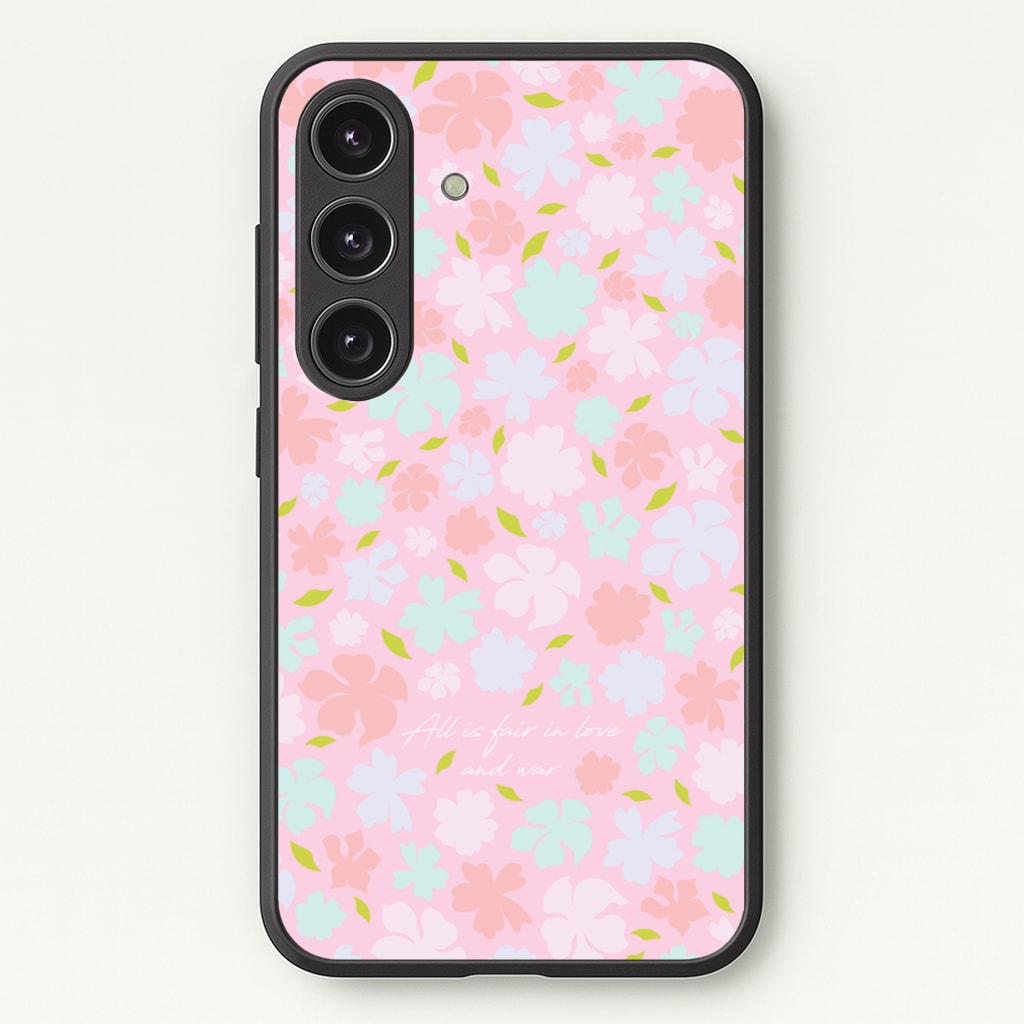 All Is Fair In Love And War  - Bridgerton Phone Case for Galaxy S24 Plus