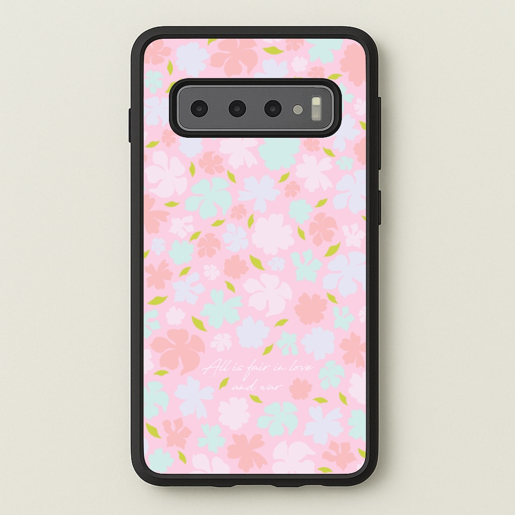 All Is Fair In Love And War  - Bridgerton Phone Case for Galaxy S10 Plus