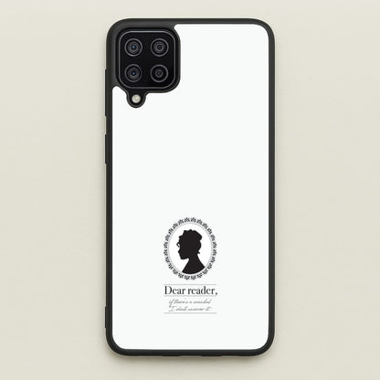 Dear Reader  - Bridgerton Phone Case for Galaxy A12