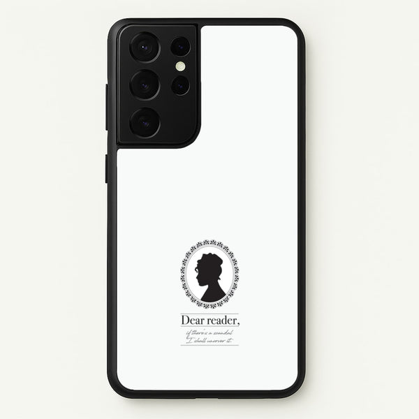 Dear Reader  - Bridgerton Phone Case for Galaxy S21 Ultra