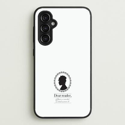 Dear Reader  - Bridgerton Phone Case for Galaxy A14