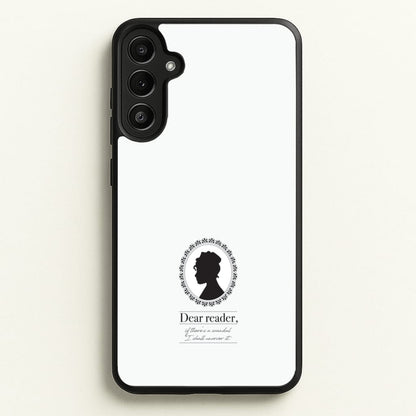 Dear Reader  - Bridgerton Phone Case for Galaxy A36