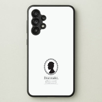 Dear Reader  - Bridgerton Phone Case for Galaxy A13