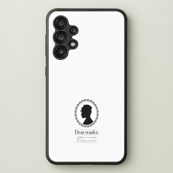 Dear Reader  - Bridgerton Phone Case for Galaxy A13