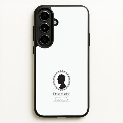 Dear Reader  - Bridgerton Phone Case for Galaxy A56