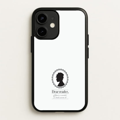 Dear Reader  - Bridgerton Phone Case for iPhone 12 / 12 Pro