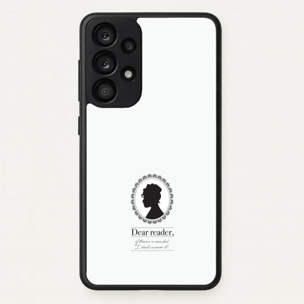 Dear Reader  - Bridgerton Phone Case for Galaxy A33