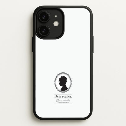 Dear Reader  - Bridgerton Phone Case for iPhone 11