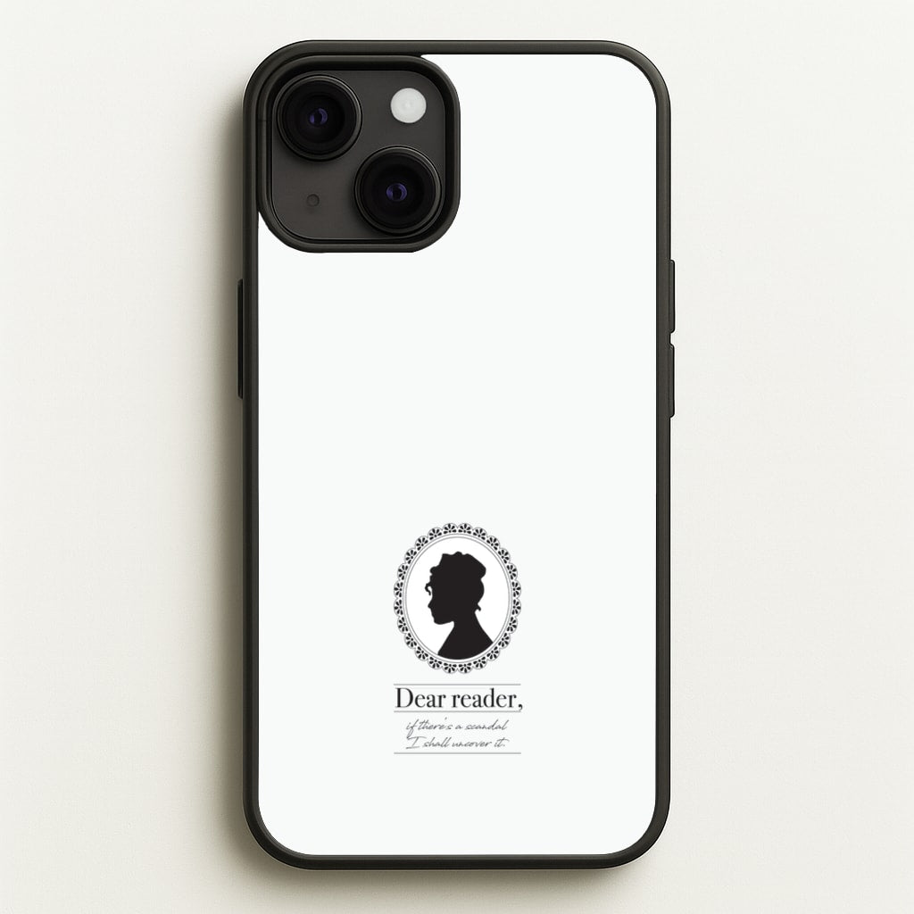Dear Reader  - Bridgerton Phone Case for iPhone 13 Mini