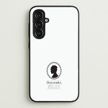 Dear Reader  - Bridgerton Phone Case for Galaxy A16