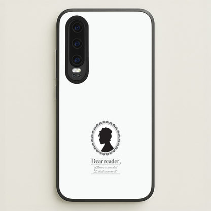 Dear Reader  - Bridgerton Phone Case for Huawei P30